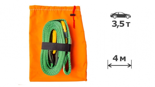 3,5т х 4м Буксирувальний ремінь