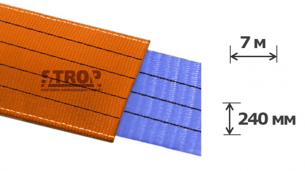240мм х 7м Захисний чохол (рукав)