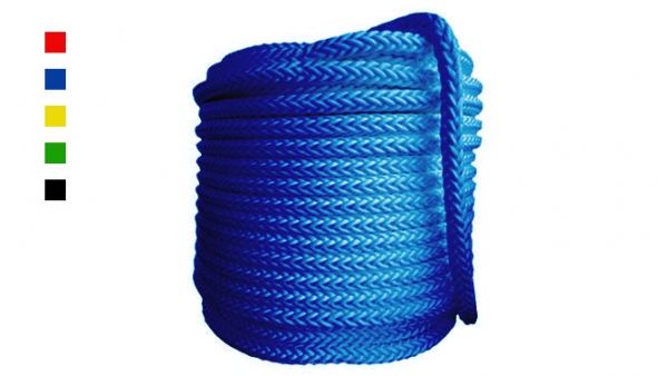 10,8мм х 50м Канат поліпропіленовий плетений 12-сталковий кольоровий ТВМ
